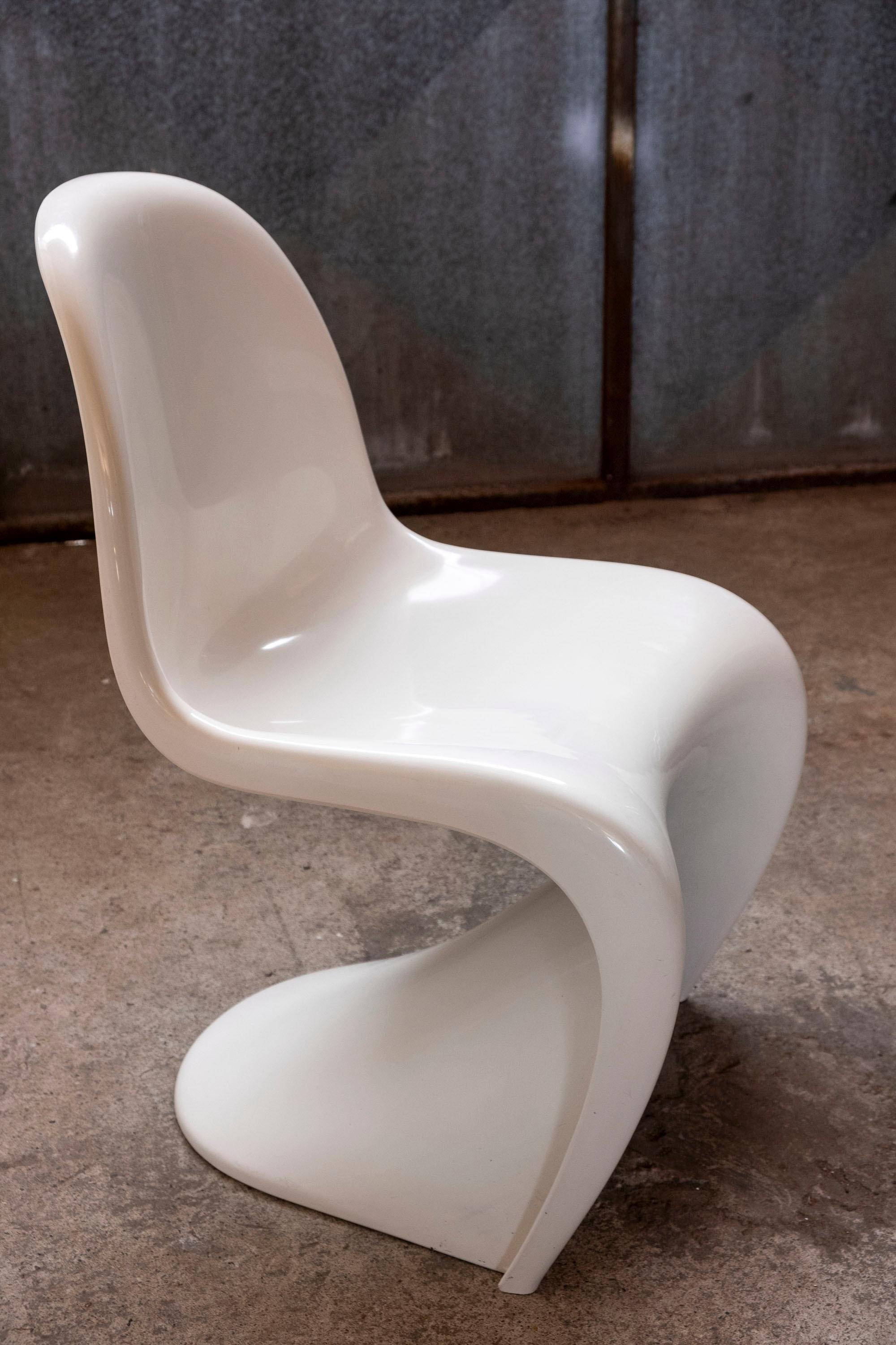 Verner Panton, Panton Chair by Herman Miller Fehlbaum Production, 1978 In Good Condition In Balen, BE