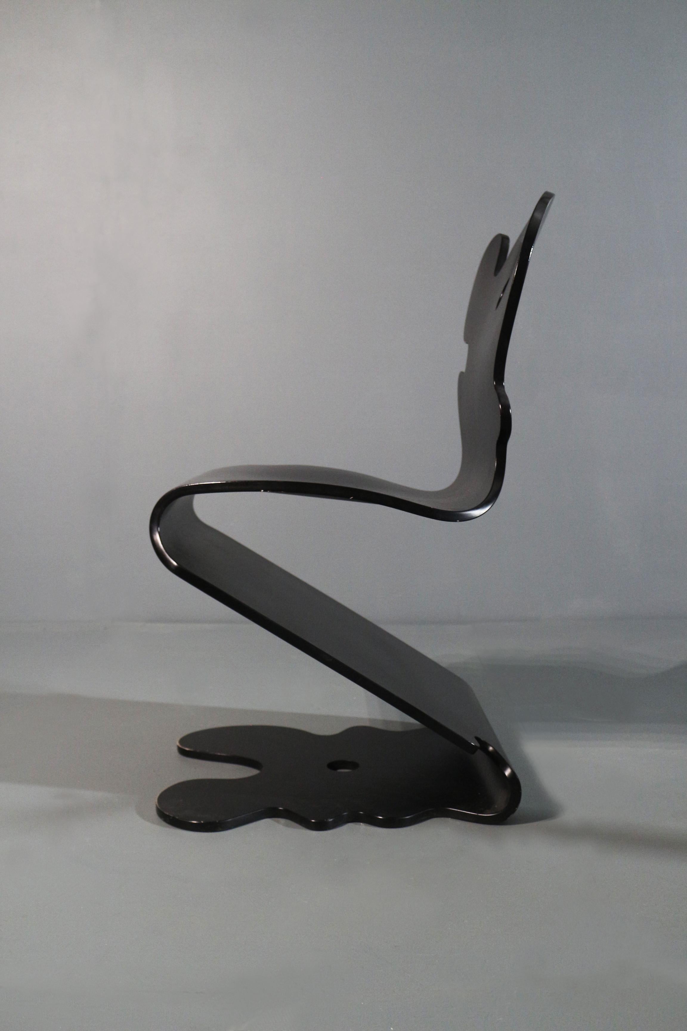 Minimalist Verner Panton Pantonic 5010 Chair