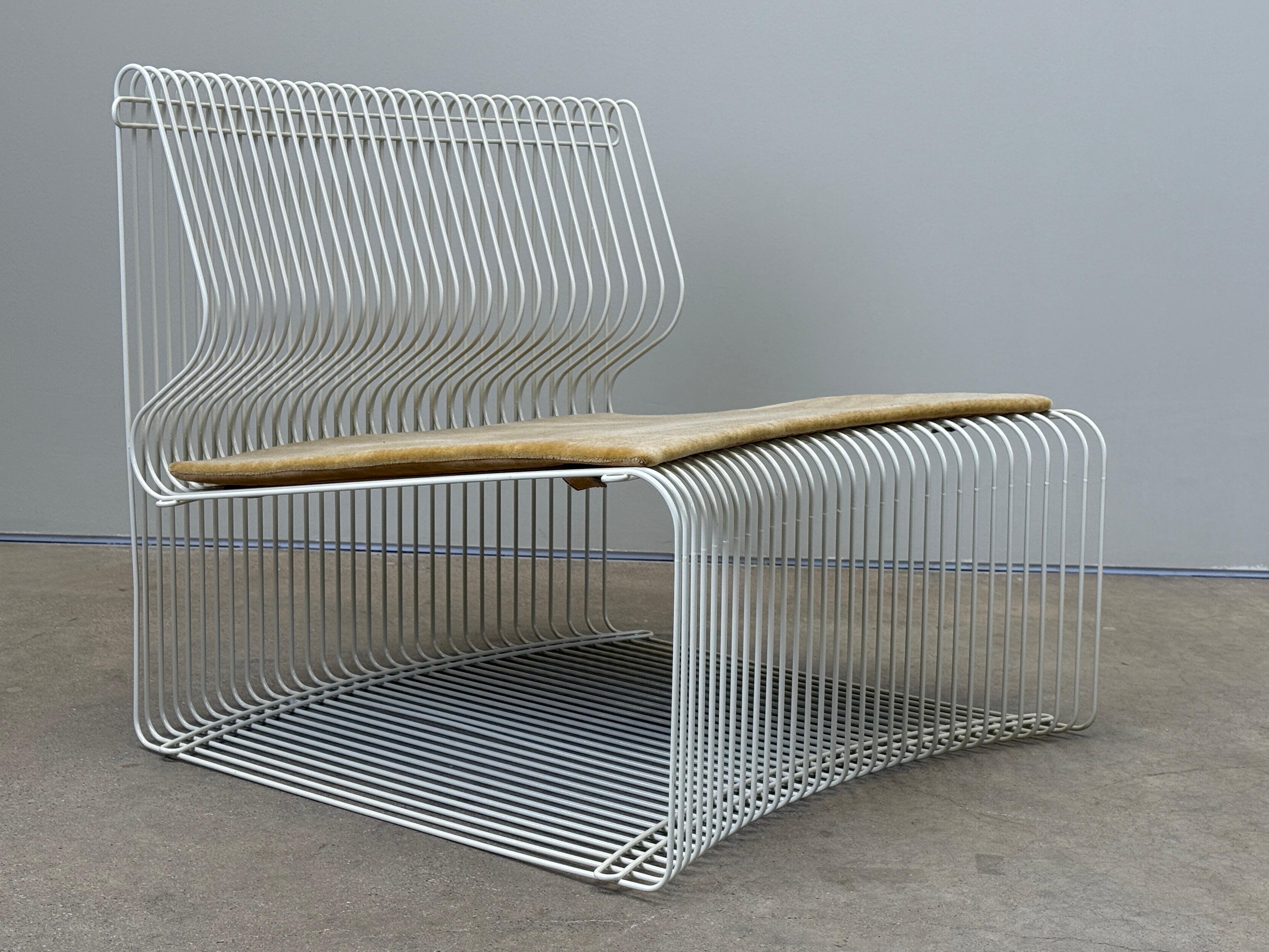 Verner Panton Pantonova Silla de salón y otomana en venta 10