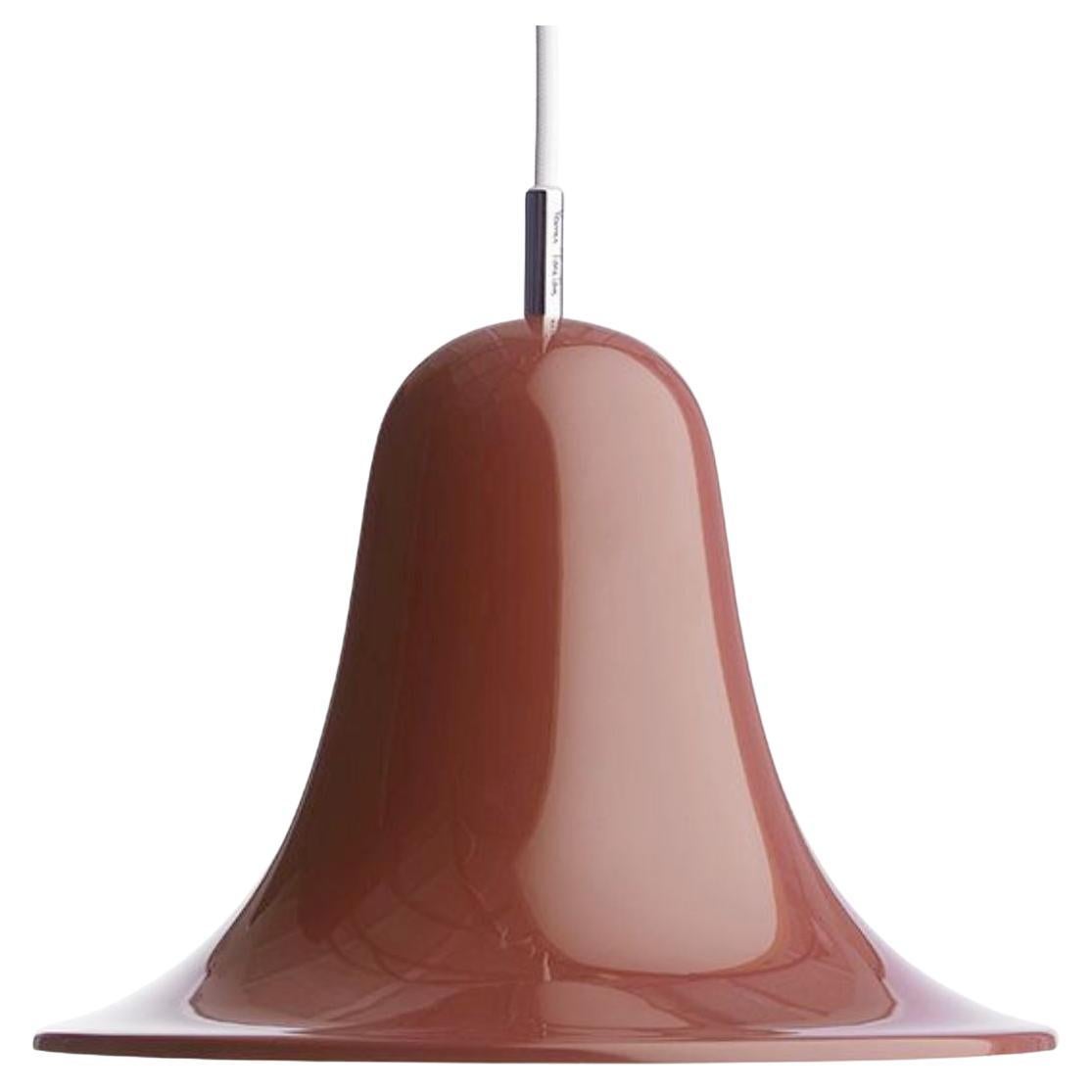 Lampe à suspension Pantop de Verner Panton en métal et bourgogne brillante pour Verpan en vente
