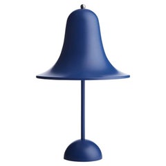 Verner Panton 'Pantop Portable' Wireless Lamp in 'Matt Classic Blue' for Verpan