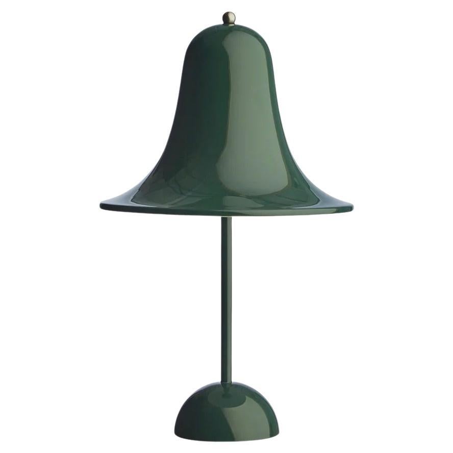Verner Panton 'Pantop Portable' Wireless Table Lamp in 'Dark Green' for Verpan