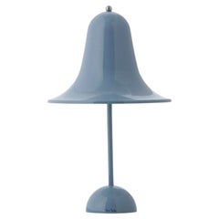 Verner Panton 'Pantop Portable' Wireless Table Lamp in 'Dusty Blue' for Verpan