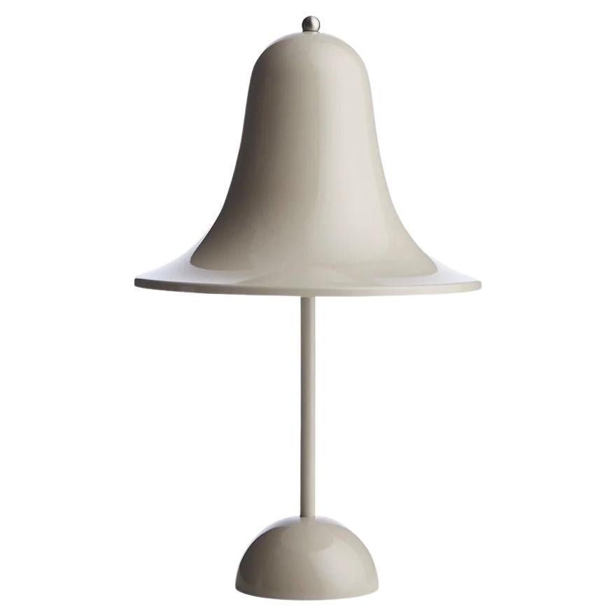 Verner Panton 'Pantop' Table Lamp in Metal and Grey Sand for Verpan For