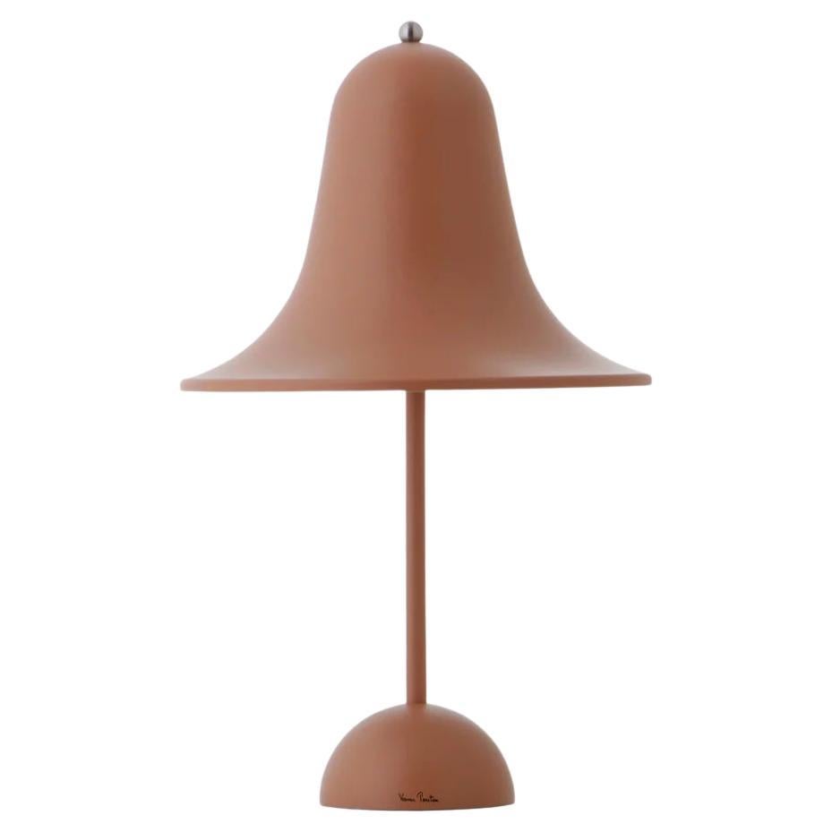 Verner Panton 'Pantop Portable' Wireless Table Lamp in 'Terracotta' for Verpan
