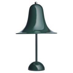 Verner Panton 'Pantop' Table Lamp in 'Dark Green' 1980 for Verpan