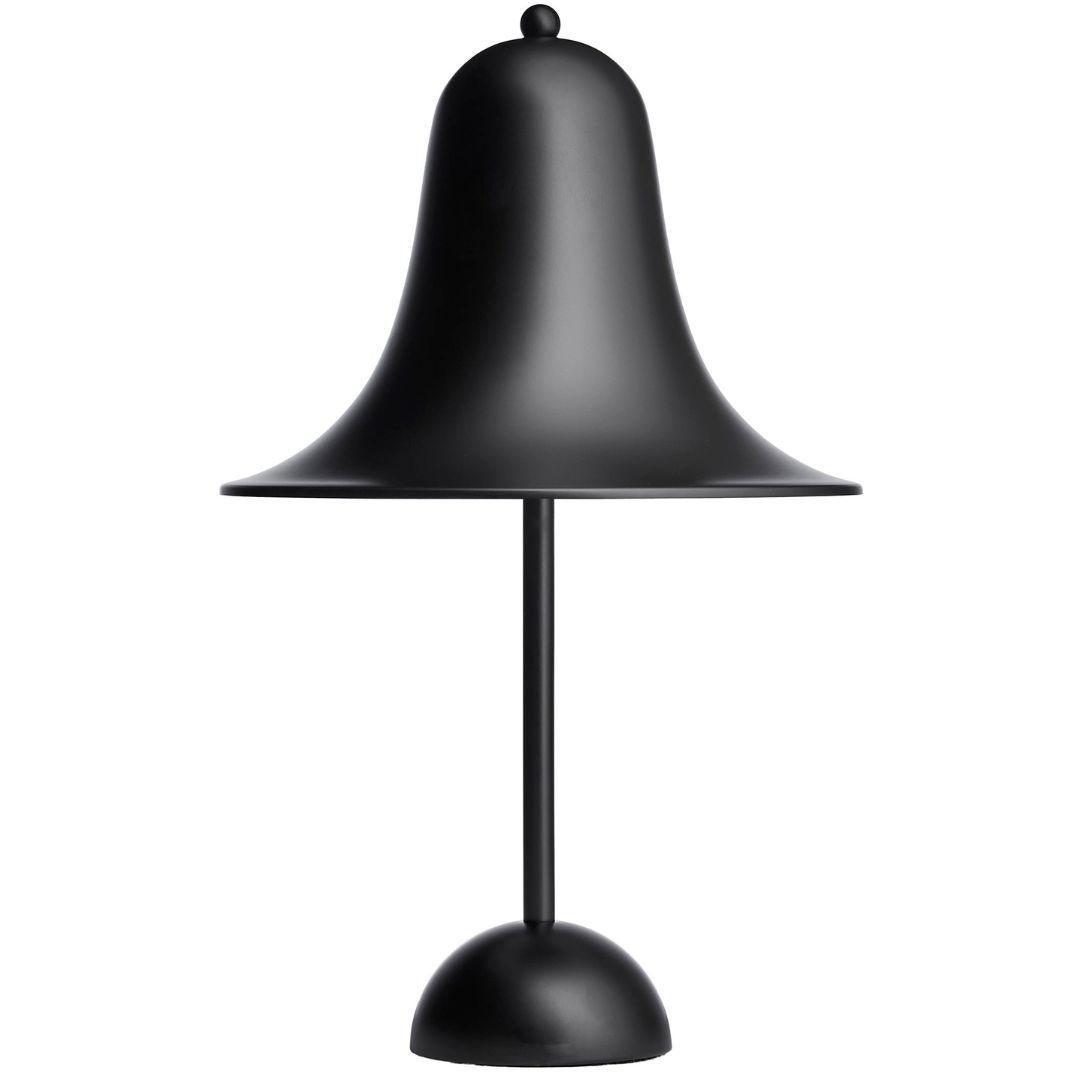 Verner Panton 'Pantop' Table Lamp in Metal and Burgundy for Verpan For Sale 13
