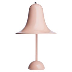 Verner Panton 'Pantop' Table Lamp in Metal and Dusty Rose for Verpan