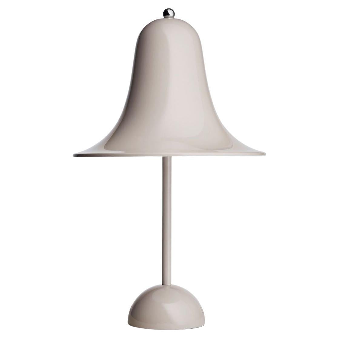 Lampe de bureau « Pantop » de Verner Panton en métal et sable gris pour Verpan