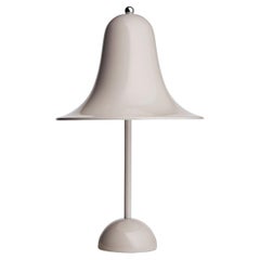 Lampe de bureau « Pantop » de Verner Panton en métal et sable gris pour Verpan