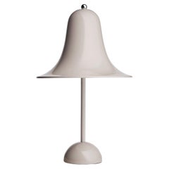 Verner Panton 'Pantop' Table Lamp in Metal and Grey Sand for Verpan
