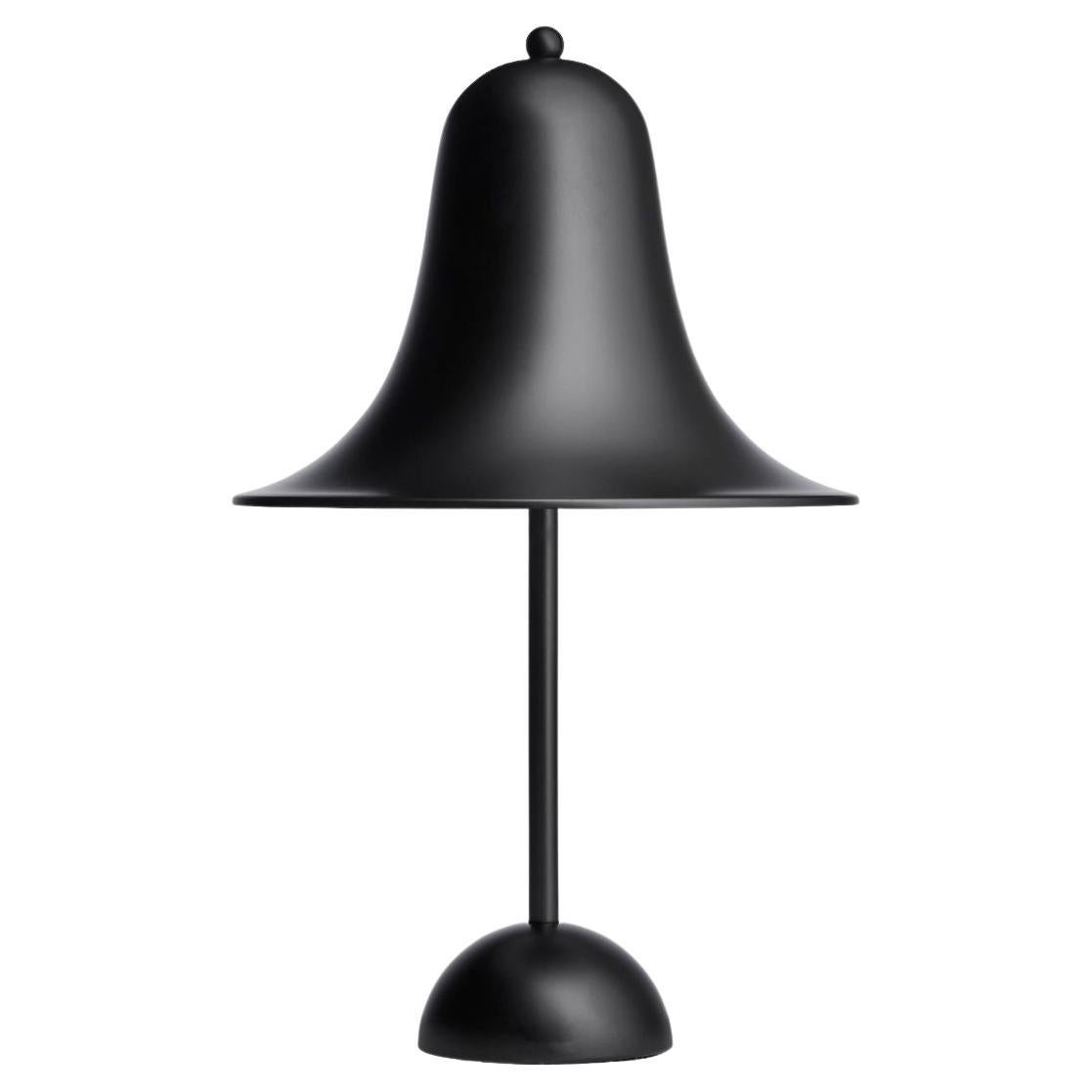 Verner Panton 'Pantop' Table Lamp in Metal and Matte Black for Verpan For Sale