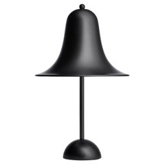 Verner Panton 'Pantop' Table Lamp in Metal and Matte Black for Verpan