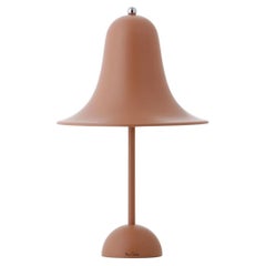 Lampe de bureau « Pantop » de Verner Panton en métal et terre cuite mate pour Verpan