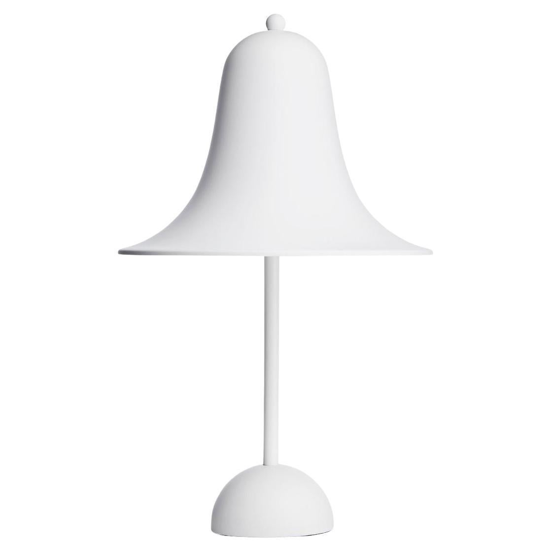 Verner Panton 'Pantop' Table Lamp in Metal and Matte White for Verpan For Sale