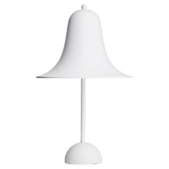 Verner Panton 'Pantop' Table Lamp in Metal and Matte White for Verpan