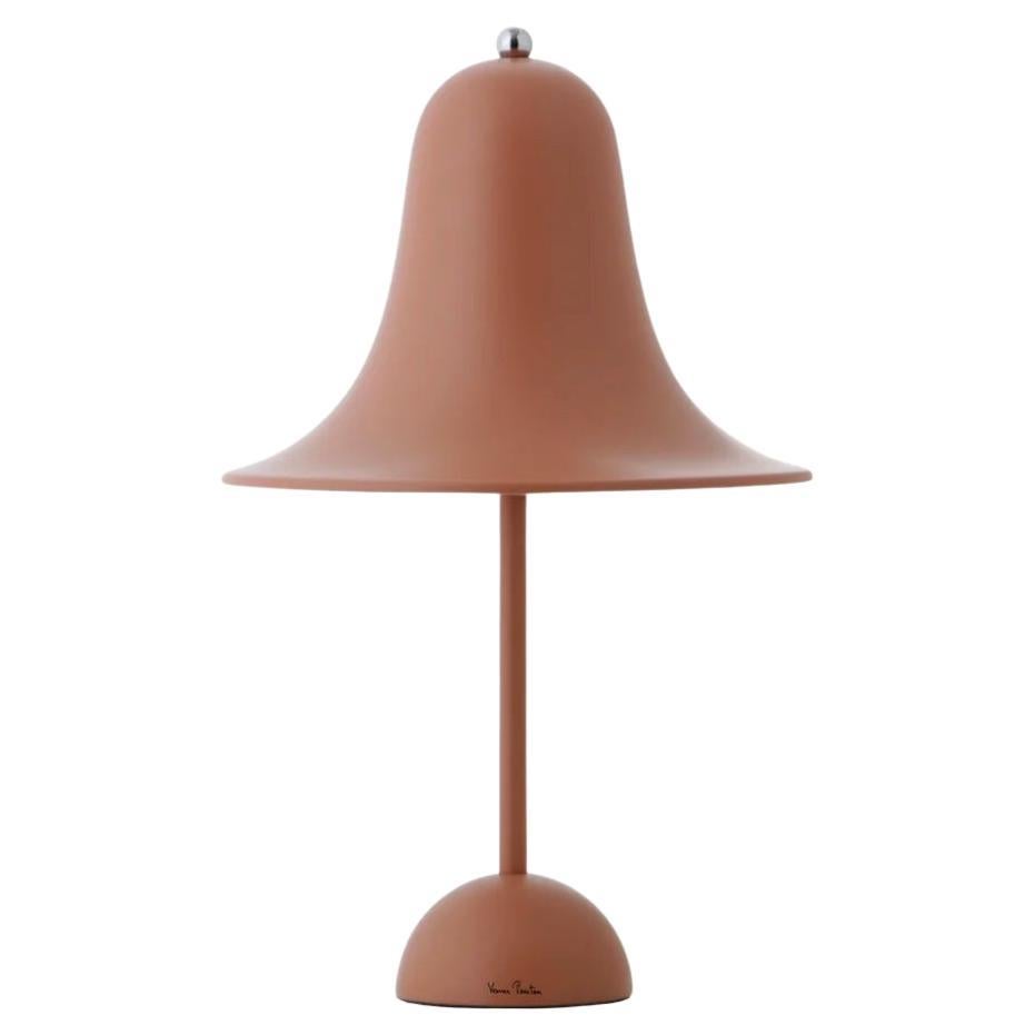 Verner Panton 'Pantop' Table Lamp in 'Terracotta' 1980 for Verpan For Sale