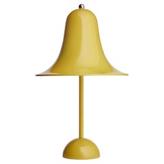 Lampe de table Pantop de Verner Panton en jaune chaud 1980 pour Verpan