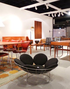 Verner Panton Peacock Lounge Chair for Plus-Linje Denmark Midcentury