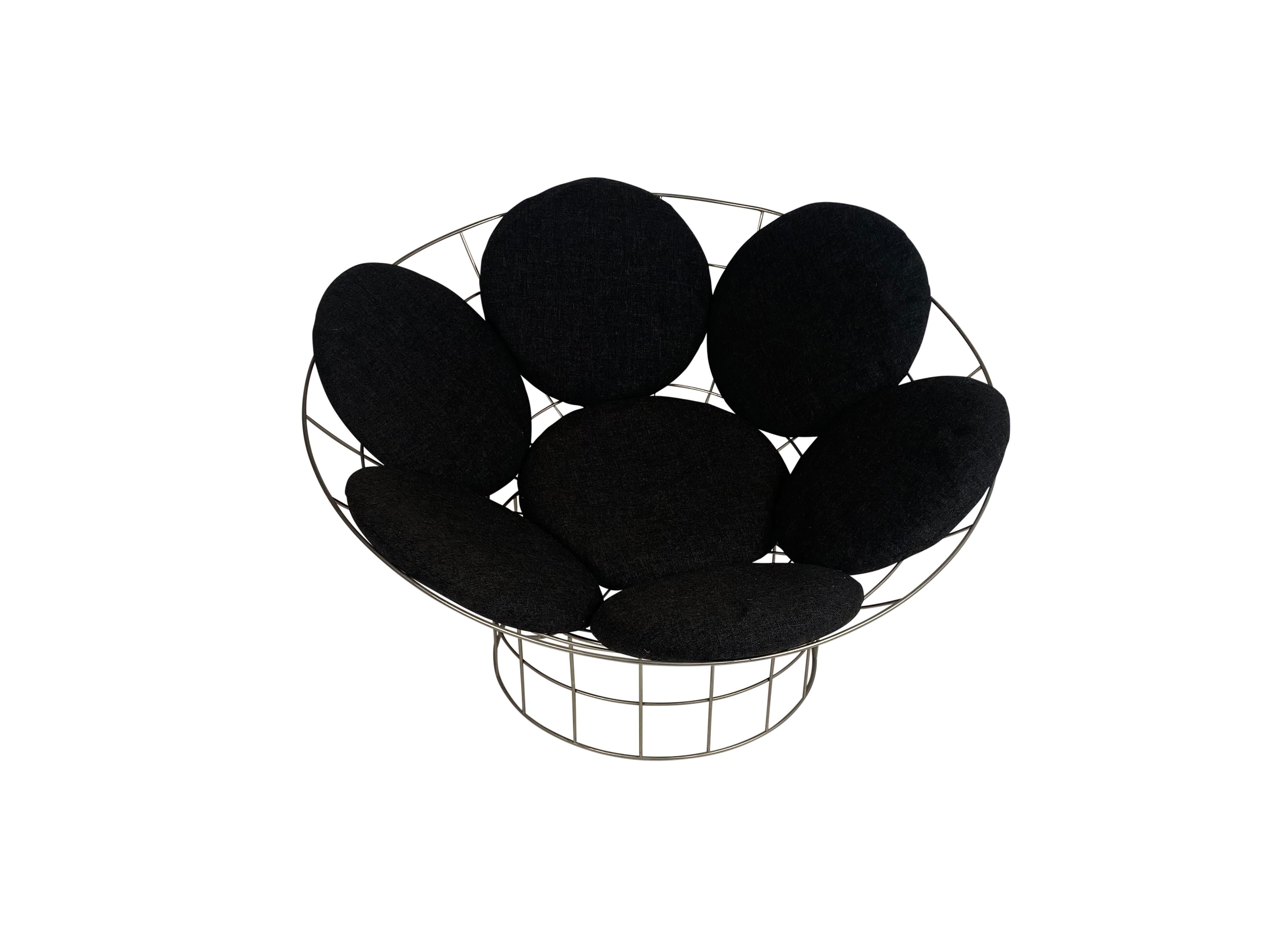 Danish Verner Panton Peacock Lounge Chair for Plus-Linje Denmark Midcentury For Sale