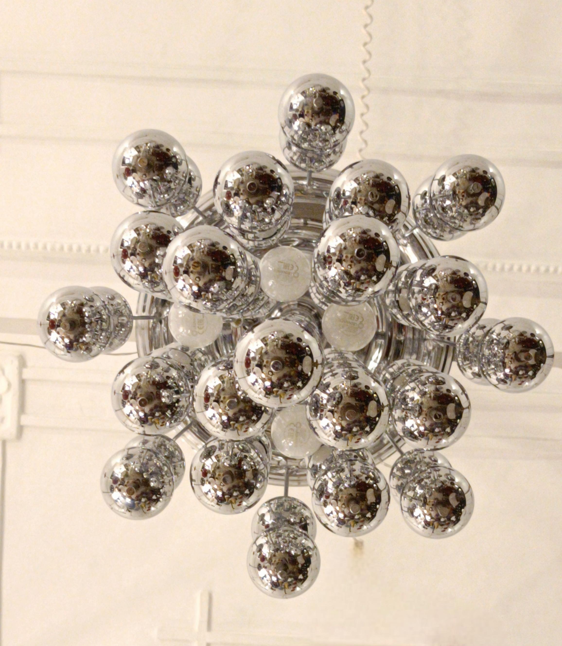 Verner Panton para J.Luber Lámpara 'Ball', Dinamarca Años 70 Late 20th Century en venta