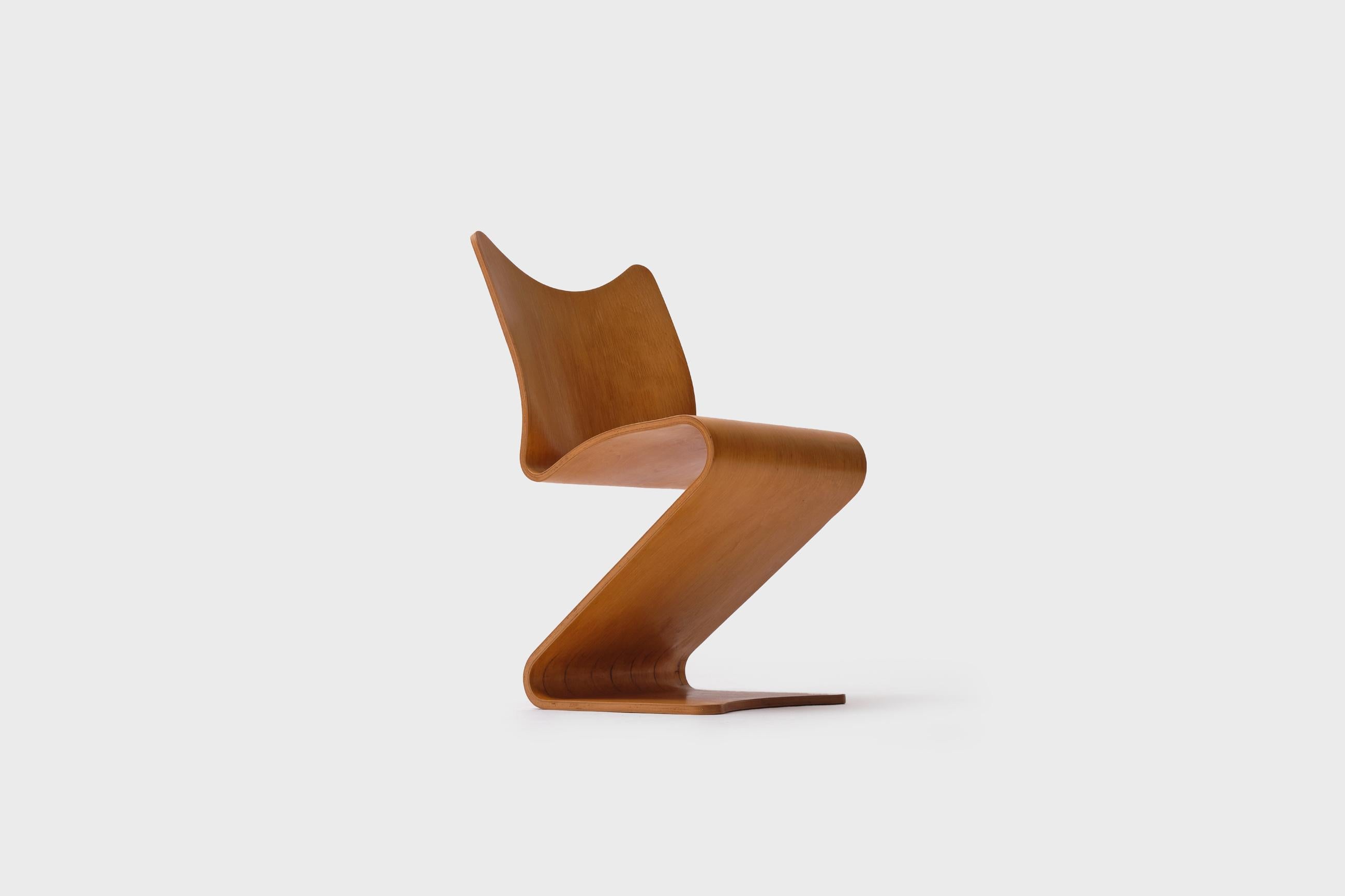 Scandinavian Modern Verner Panton Pre-Production S-Chair No. 275, 1956