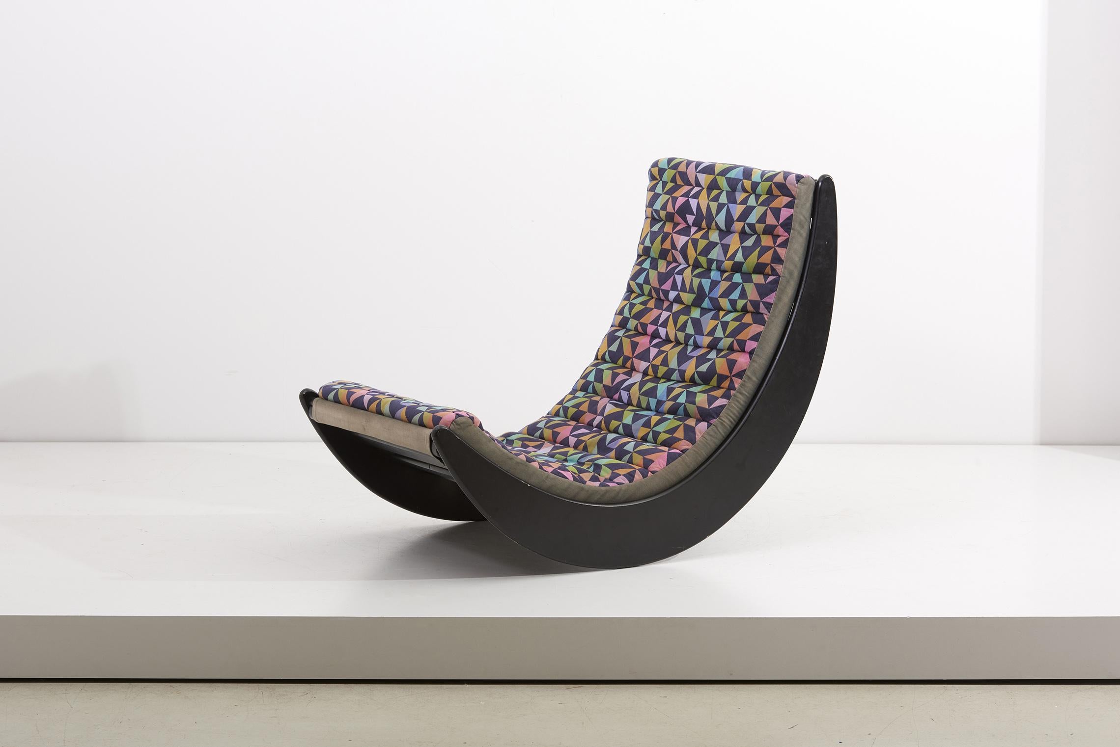 Verner Panton Relaxer 2 Rocking Chair by Rosenthal For Sale at 1stDibs