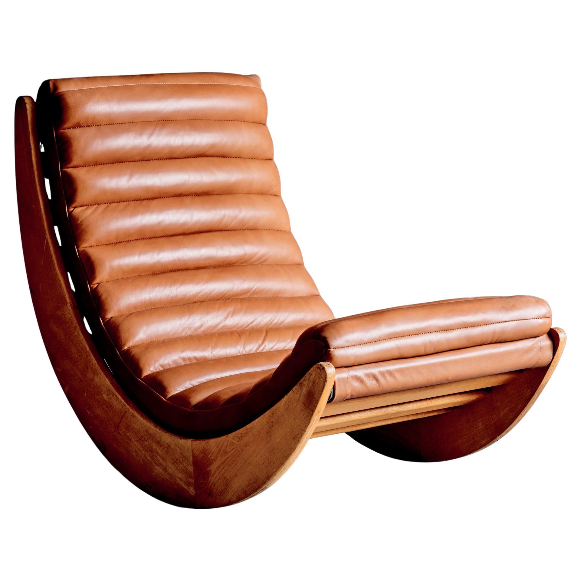 Verner Panton Relaxer II Rocking Chair by Rosenthal im Angebot