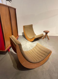 Verner Panton Rosenthal, 2 Schaukelstühle