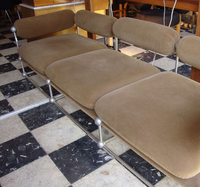Verner Panton, S 420 Serie Ensemble de salon composé d'un canapé et de deux fauteuils 2