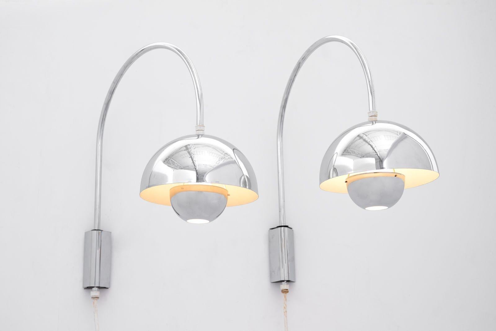 A vintage pair of Verner Panton 