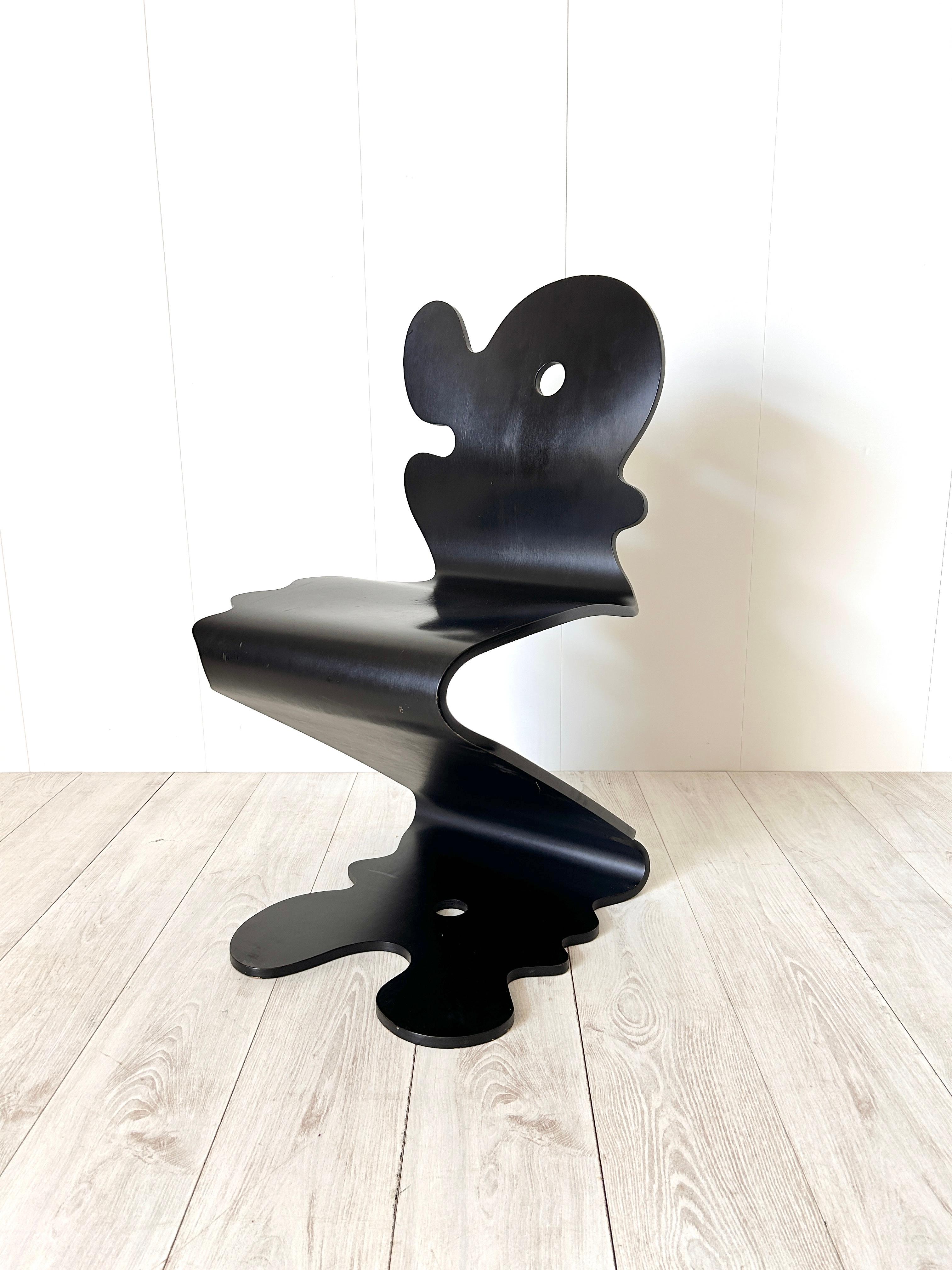 Verner Panton, sedia mod. Pantonic 5000, Studio Hag, 1992 (Danish) im Angebot