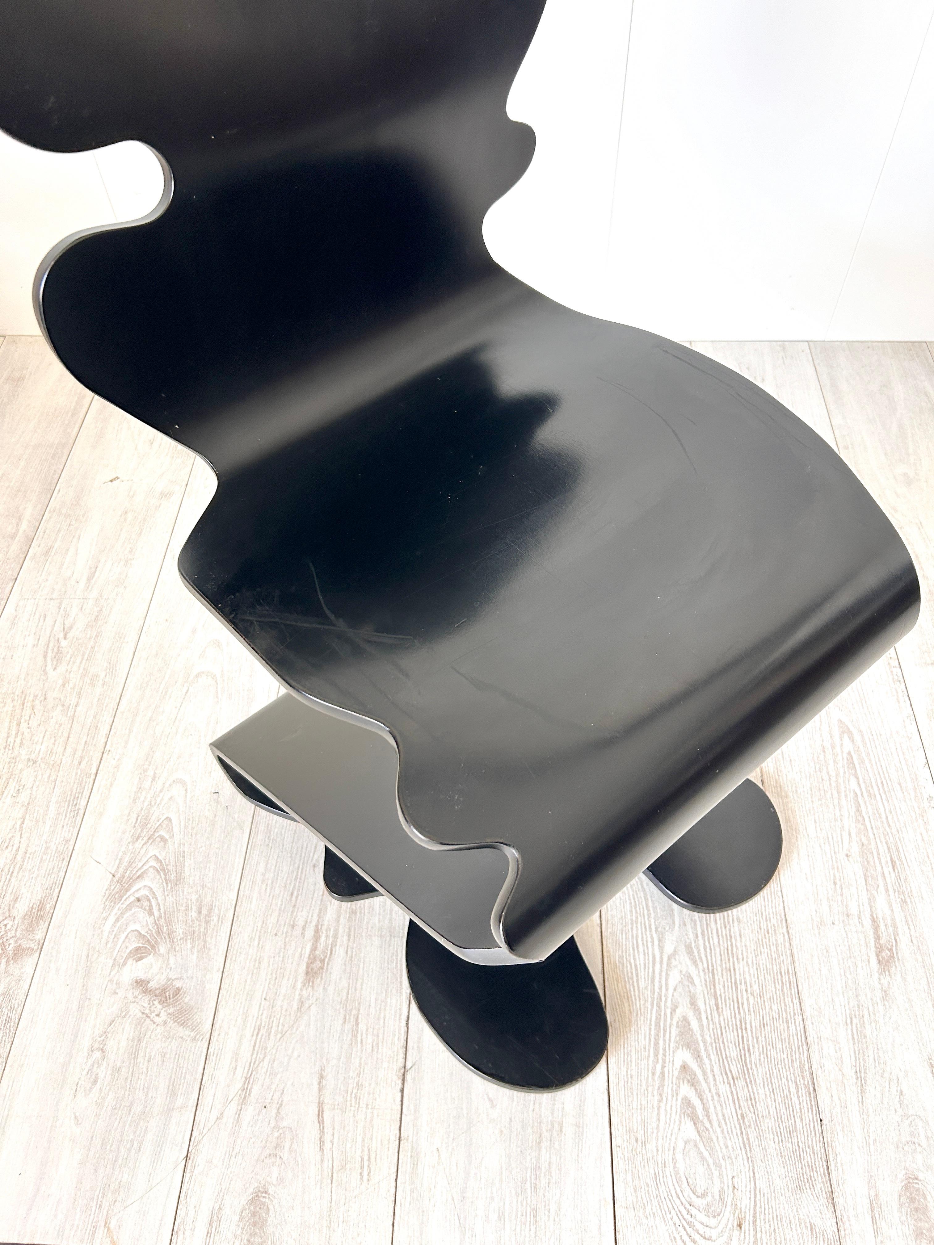 Danish Verner Panton, sedia mod. Pantonic 5000, Studio HAGS, 1992 en vente