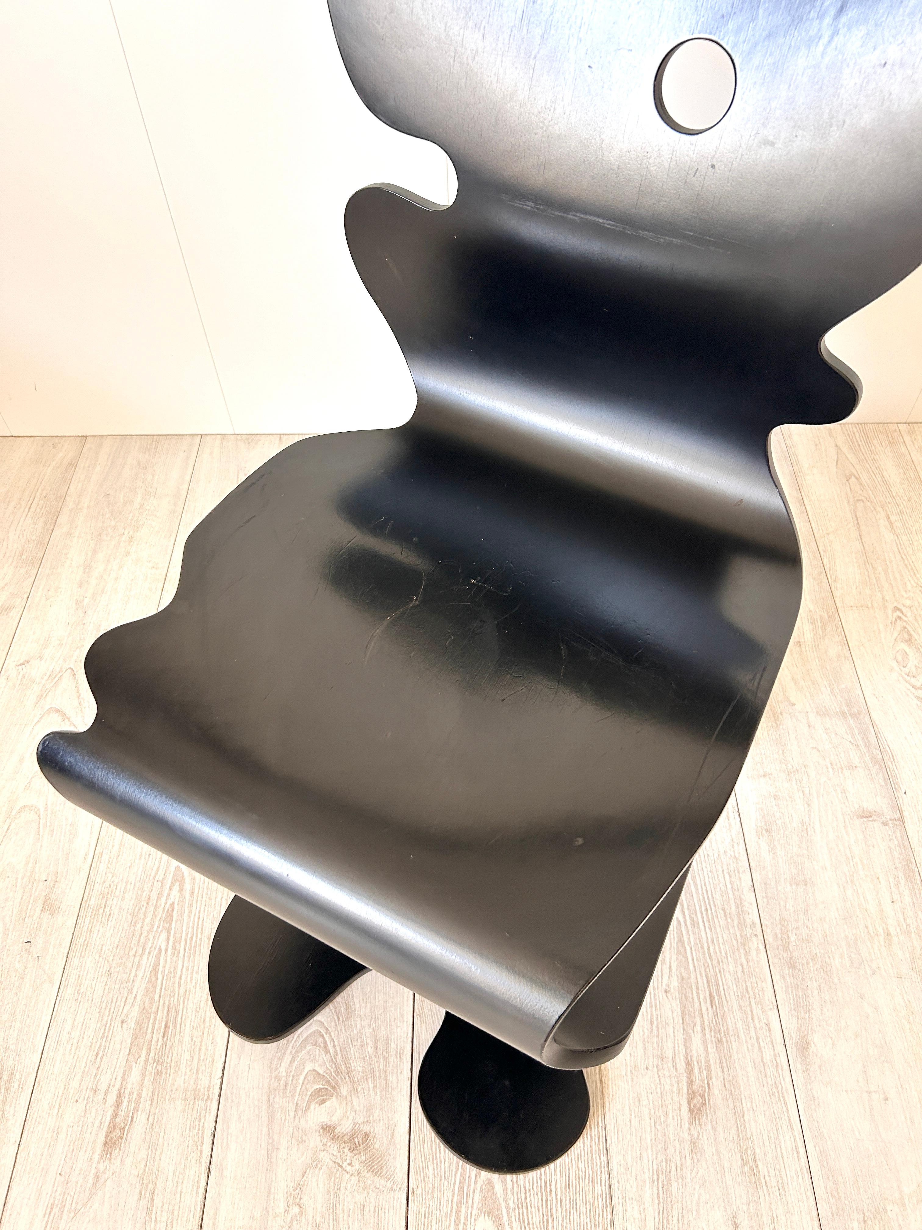 Verner Panton, sedia mod. Pantonic 5000, Studio Hag, 1992 (Danish) im Angebot