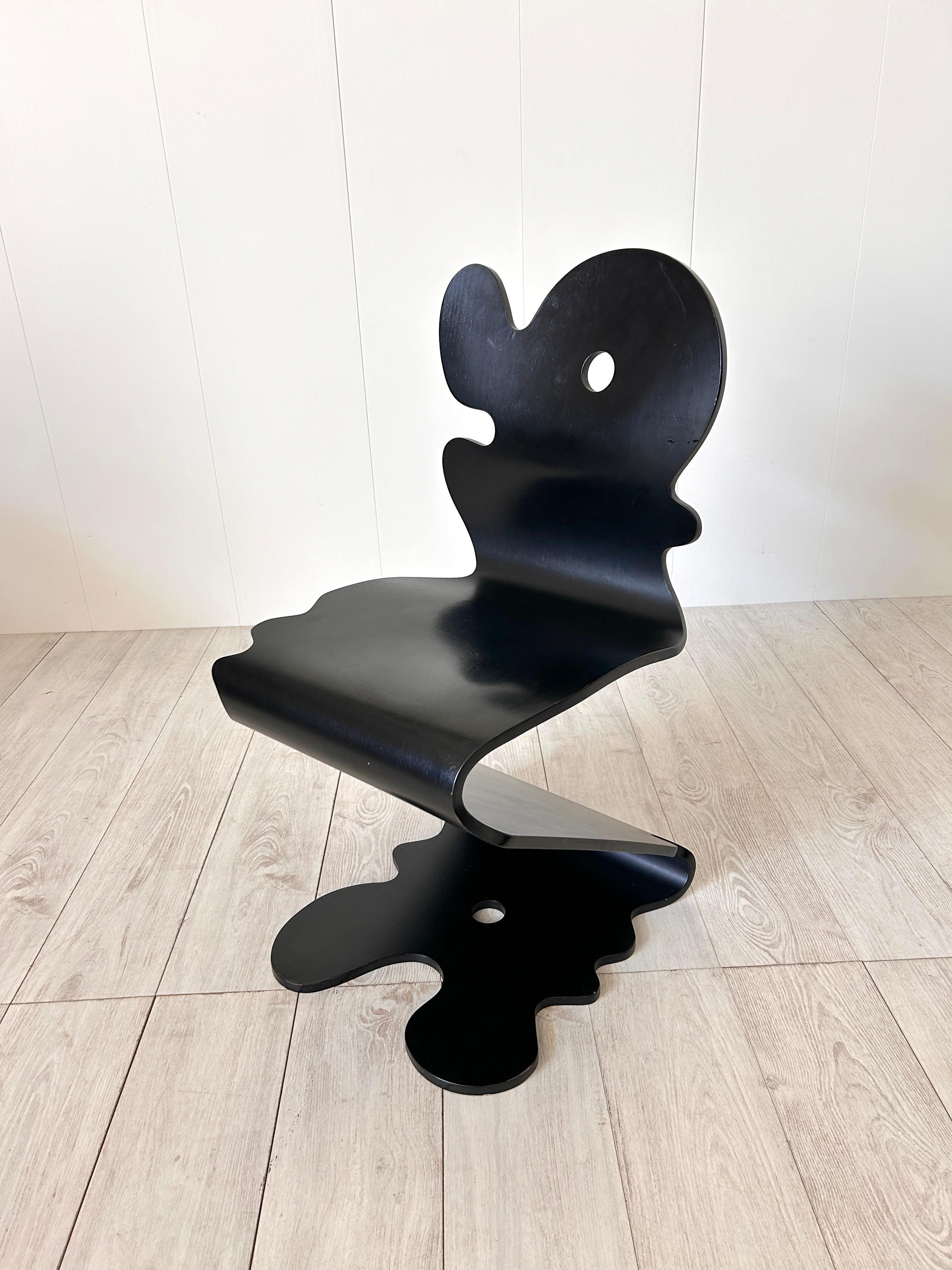 Verner Panton, sedia mod. Pantonic 5000, Studio Hag, 1992 (Danish) im Angebot