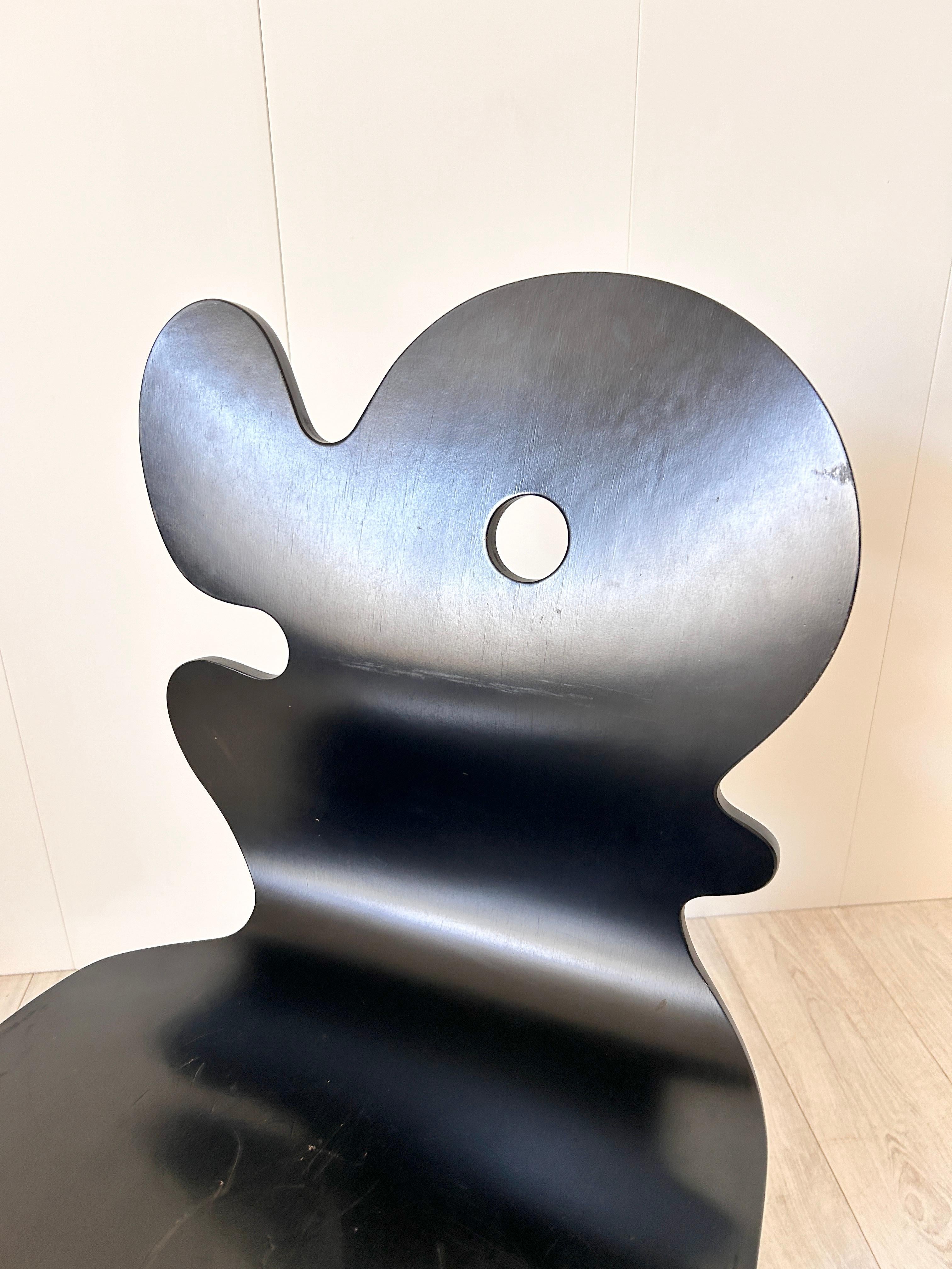 Verner Panton, sedia mod. Pantonic 5000, Studio Hag, 1992 im Zustand „Gut“ im Angebot in Rivoli, IT