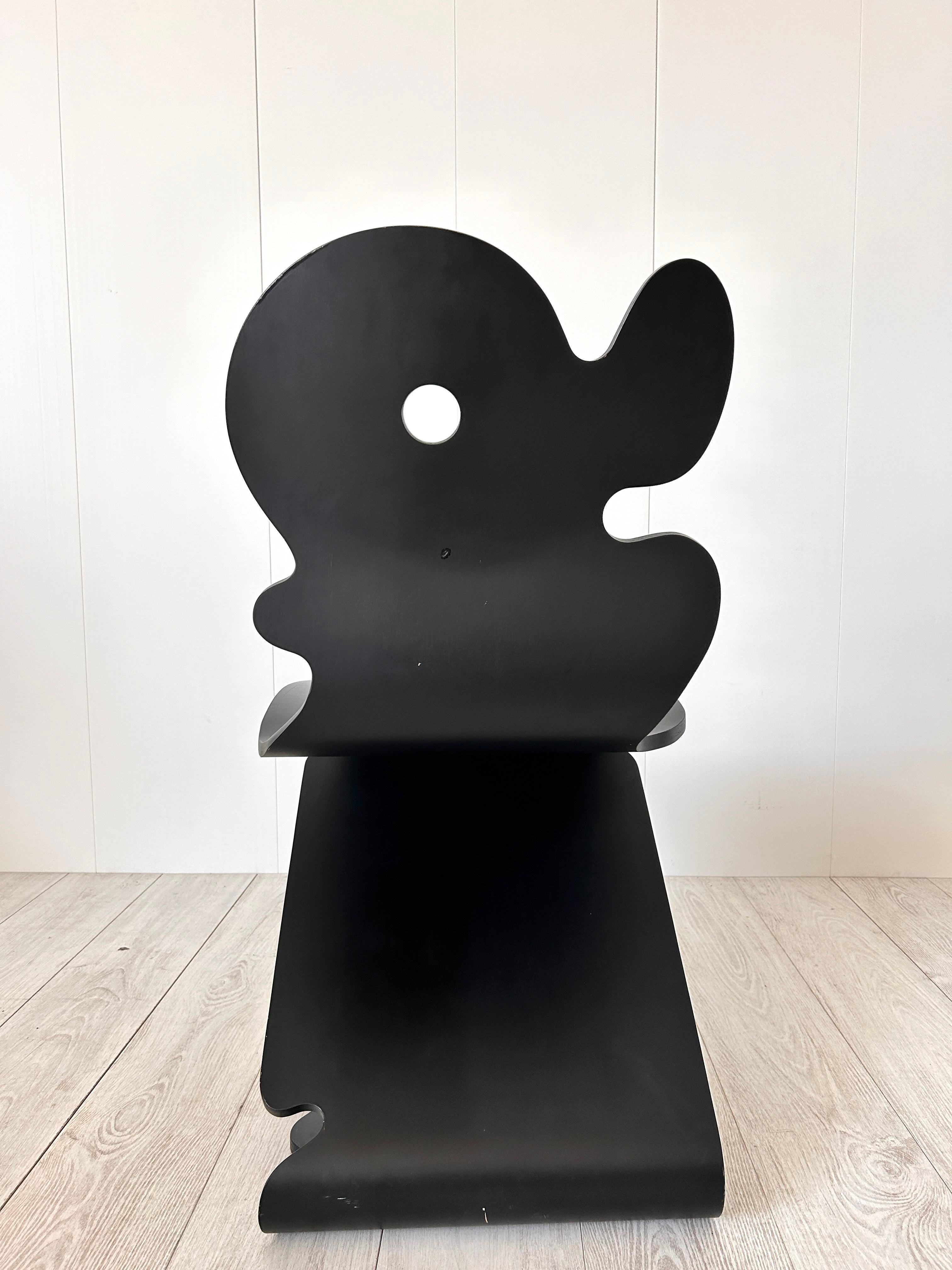Danish Verner Panton, sedia mod. Pantonic 5000, Studio Aag, 1992 in vendita