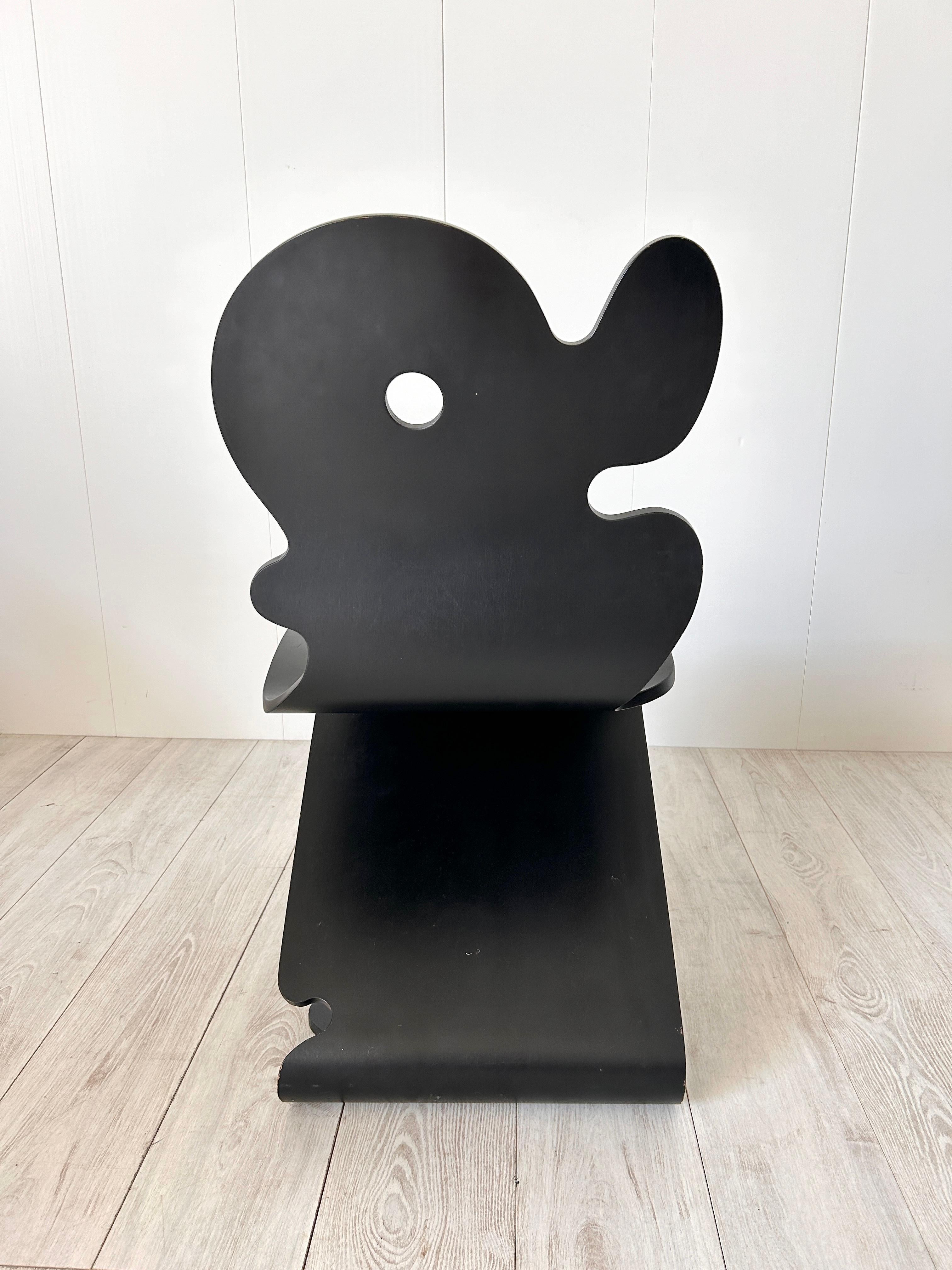 Late 20th Century Verner Panton, sedia mod. Pantonic 5000, Studio Hag, 1992 For Sale