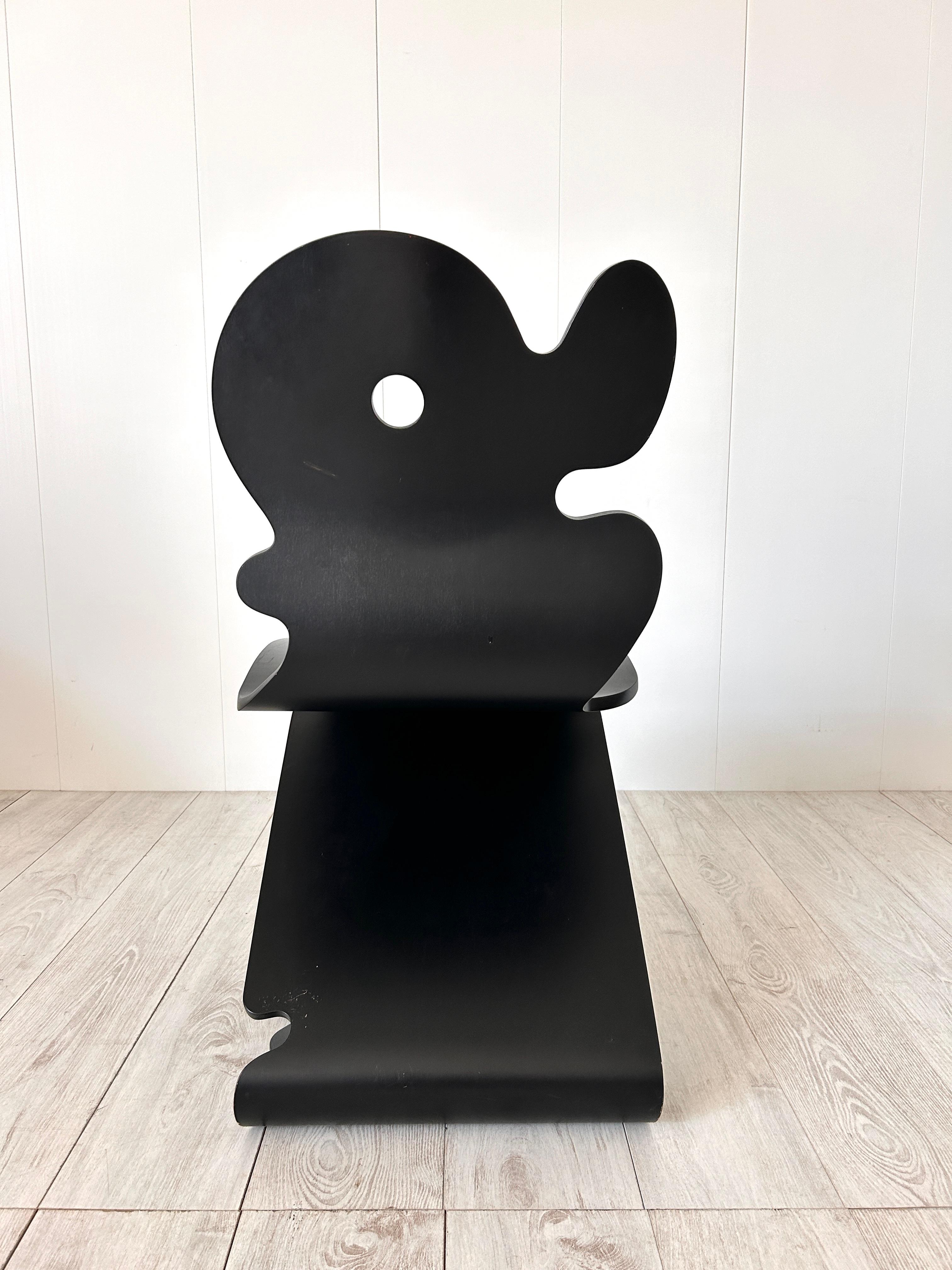 Verner Panton, sedia mod. Pantonic 5000, Studio Hag, 1992 (Late 20th Century) im Angebot