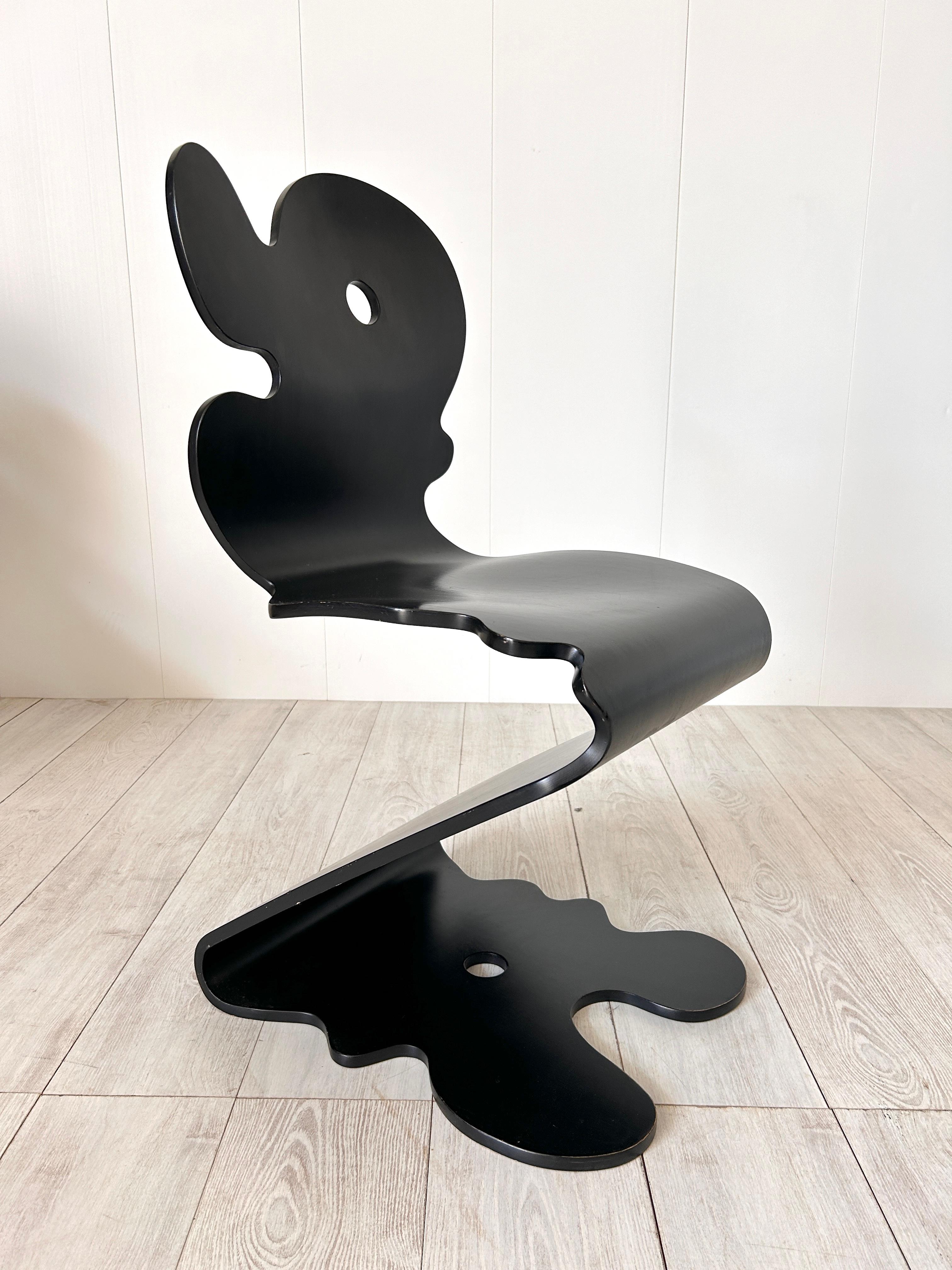 Verner Panton, sedia mod. Pantonic 5000, Studio Aag, 1992 in vendita 1