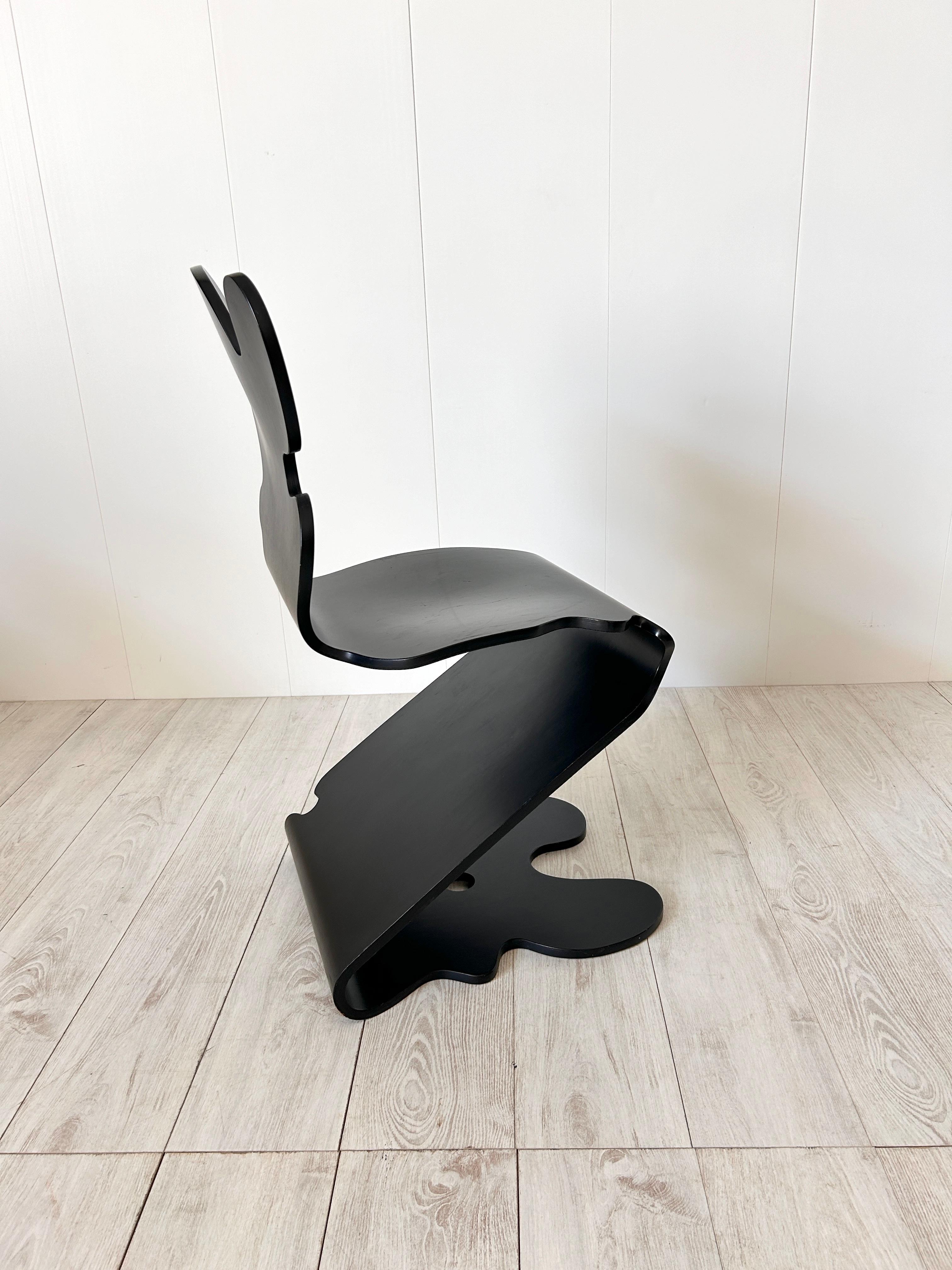 Verner Panton, sedia mod. Pantonic 5000, Studio Hag, 1992 im Angebot 1