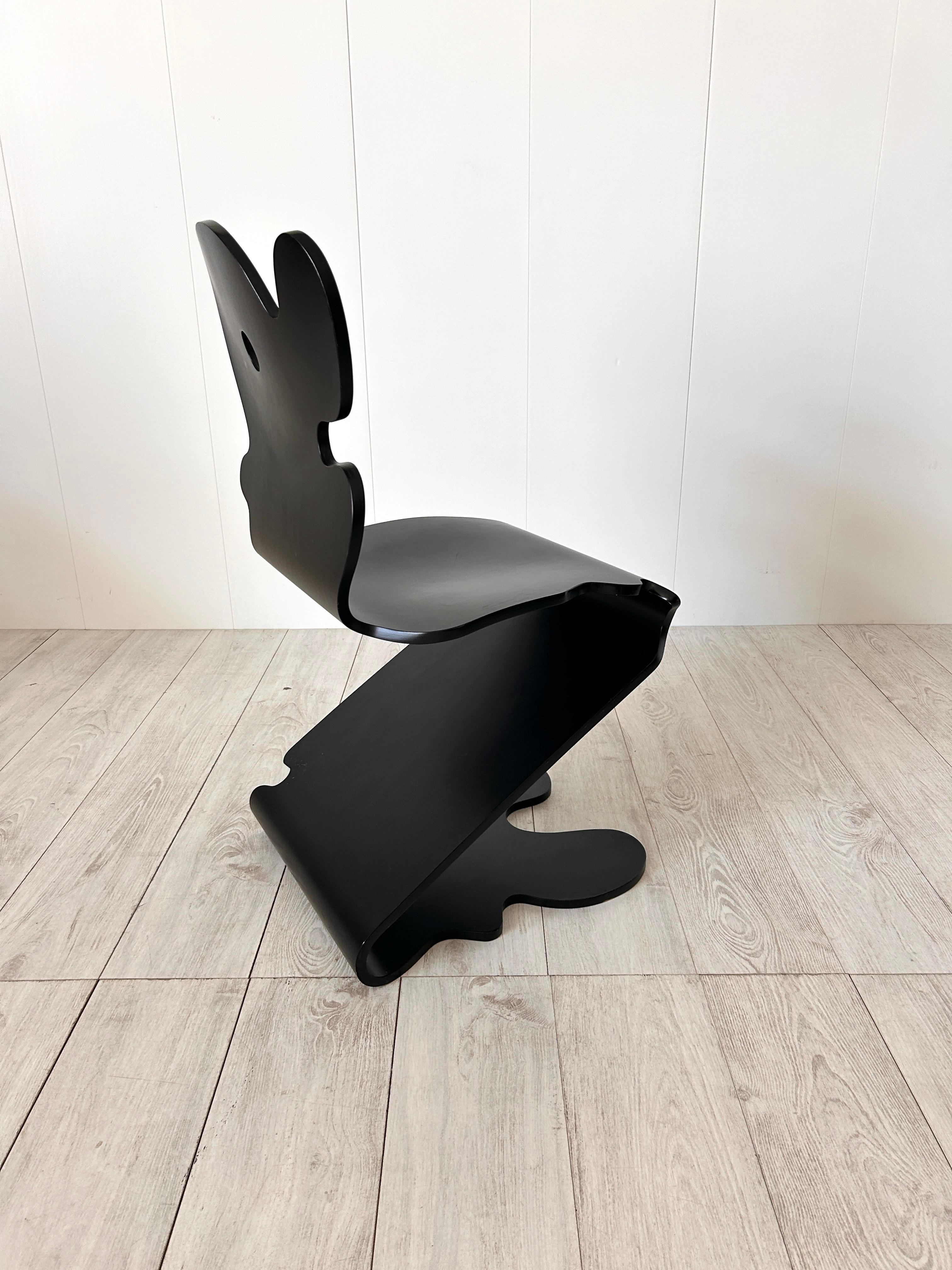 Verner Panton, sedia mod. Pantonic 5000, Studio Hag, 1992 im Angebot 1