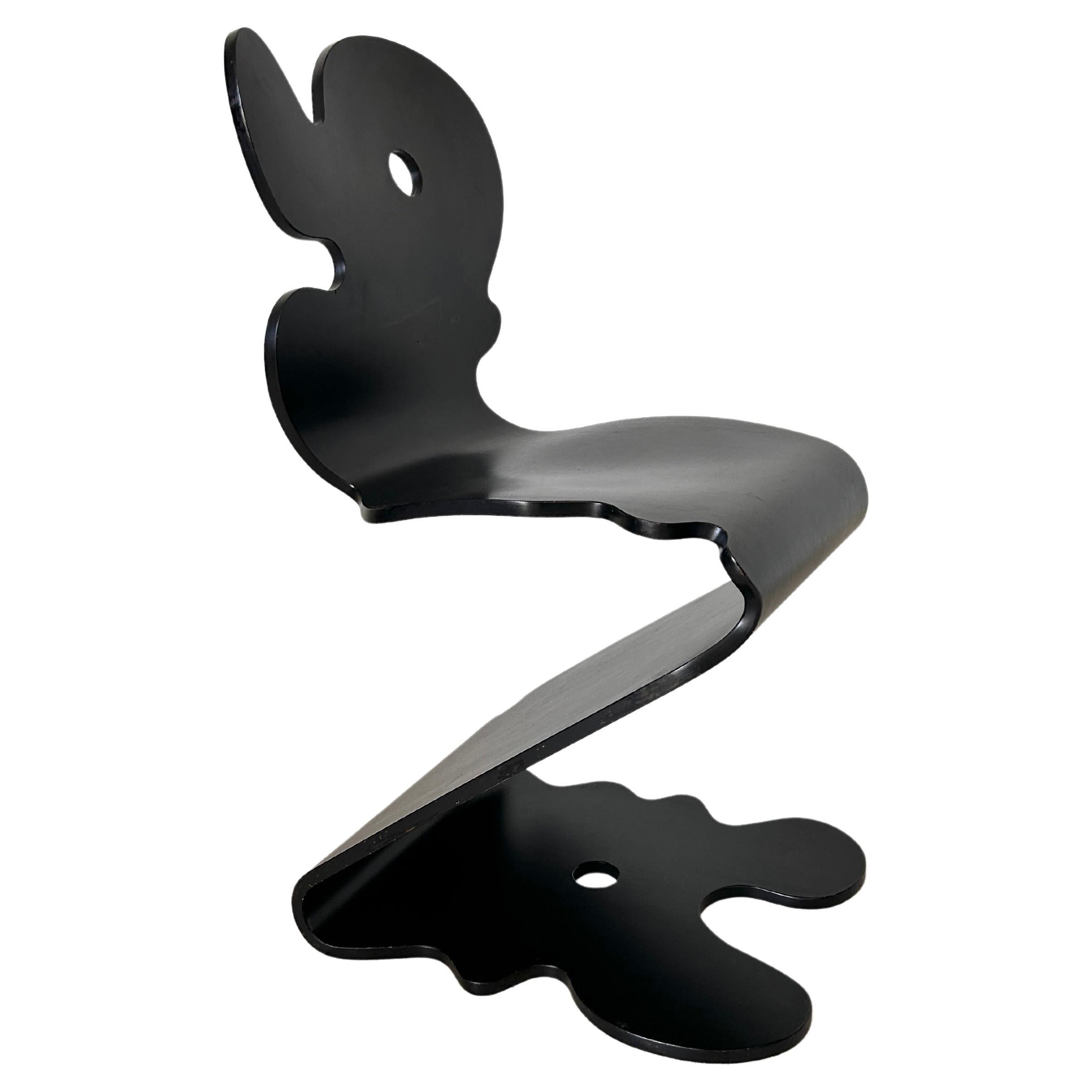 Verner Panton, sedia mod. Pantonic 5000, Studio Hag, 1992