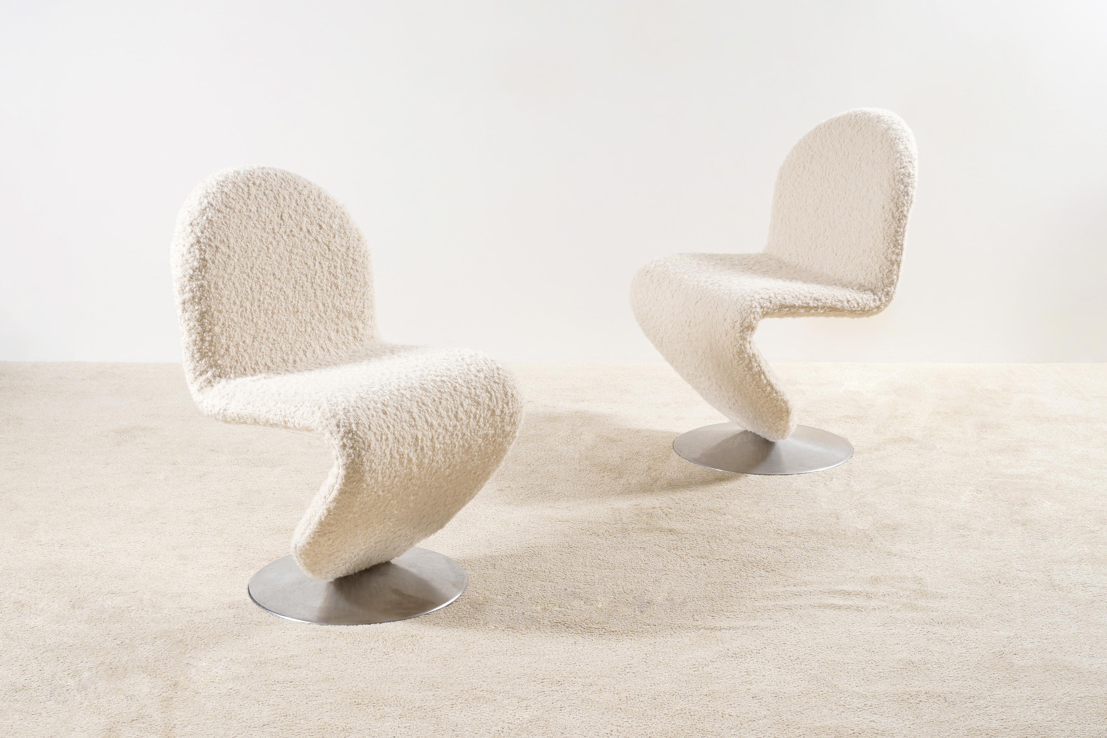 Scandinavian Modern Verner Panton, Set of Four 