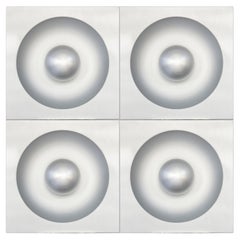 Wand- oder Stehlampe SPIEGEL von Verner Panton fr Verpan, 4er-Set