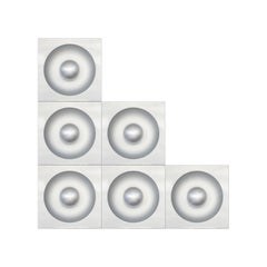 Verner Panton 'Spiegel' Wall or Floor Lamp for Verpan, Installation of 6