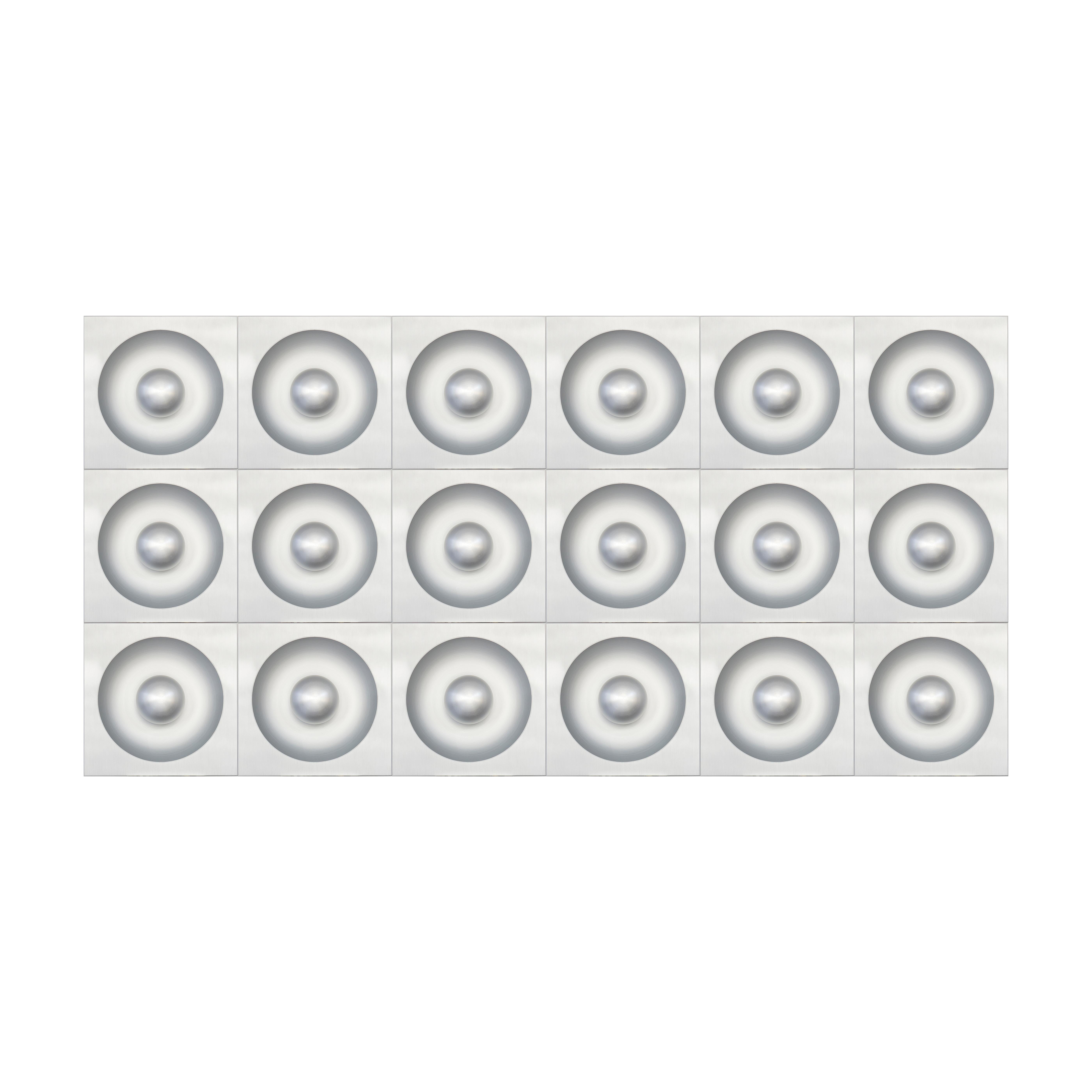 Verner Panton Lámpara de pie o de pared 'Spiegel' para Verpan, Instalación de 6 en venta 1