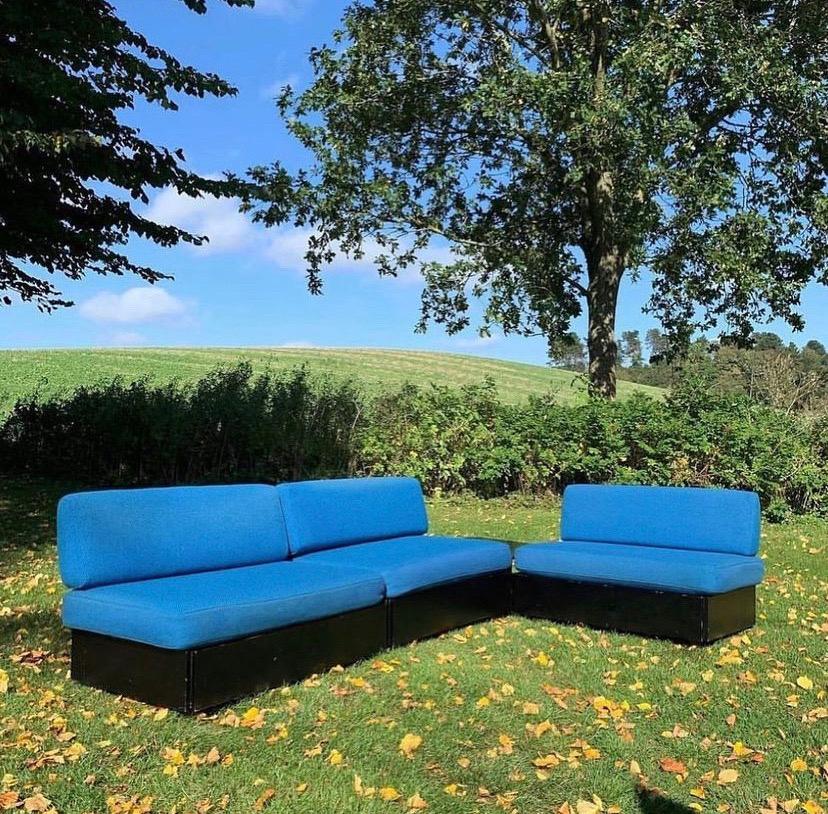 Mid-Century Modern Verner Panton ‘Studioline’ Sofa  For Sale