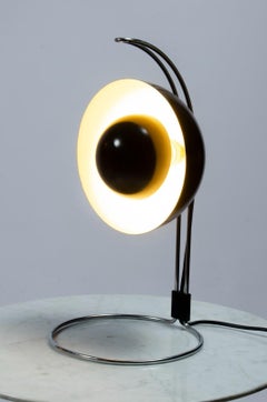 Verner Panton Style, Black VP4 Flowerpot Table Lamp