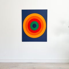 Verner Panton Style Textile Wall Hanging by Finlayson - Bulls Eye